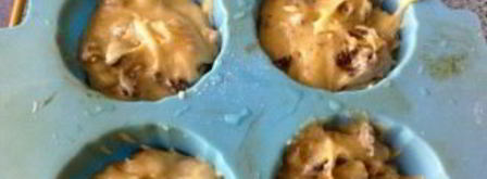 маффины с кусочками шоколада. Шаг 4