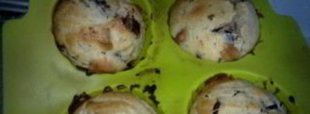 маффины с кусочками шоколада. Шаг 5