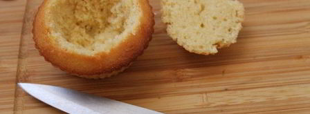 маффины с лимонным курдом и меренгой. Шаг 6