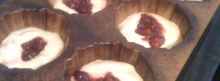 маффины с малиной. Шаг 5