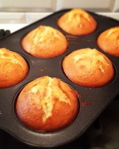 Маффины с персиками