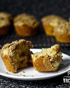 Маффины с ревенем