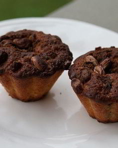 Маффины с сухофруктами и фисташками