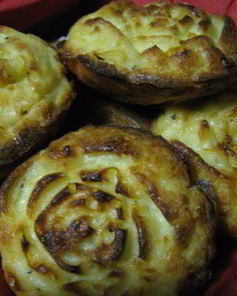 Маффины с сыром и чесноком