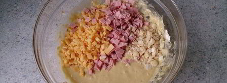 маффины с сыром и орехами макадамии. Шаг 4