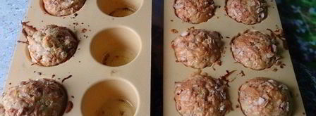 маффины с сыром и орехами макадамии. Шаг 7