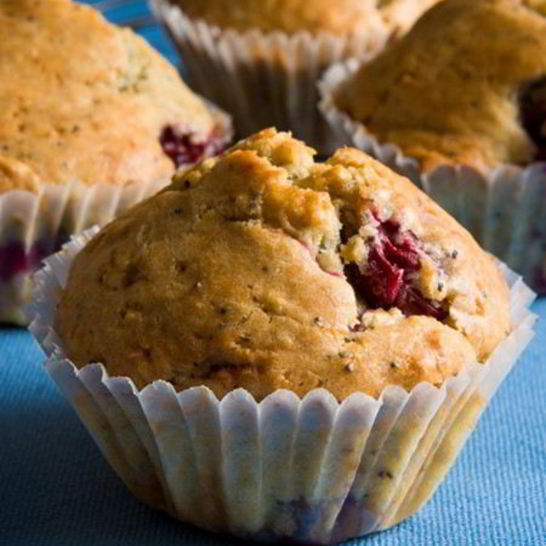 Рецепт маффинов с вишней
