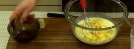 маффины с яблоками и орехами. Шаг 2