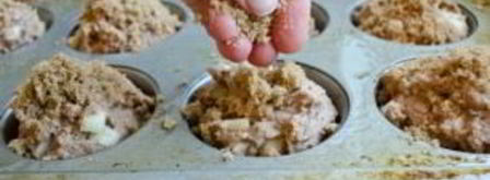 маффины с яблоком. Шаг 5