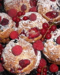 Маффины с ягодами