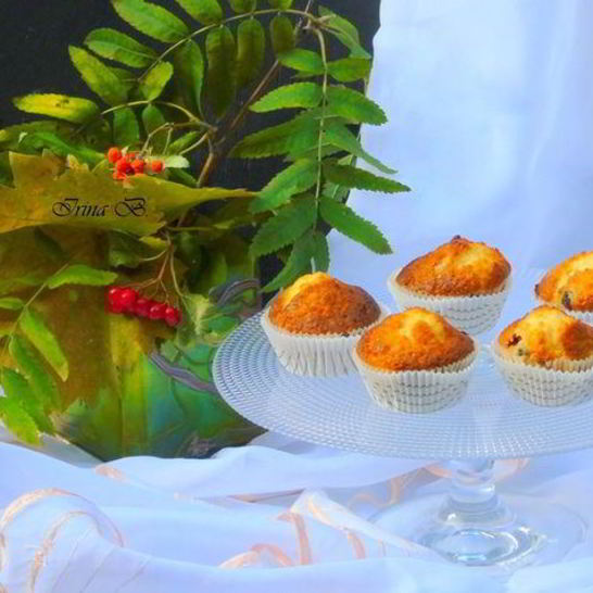 Рецепт маффинов со смородиной