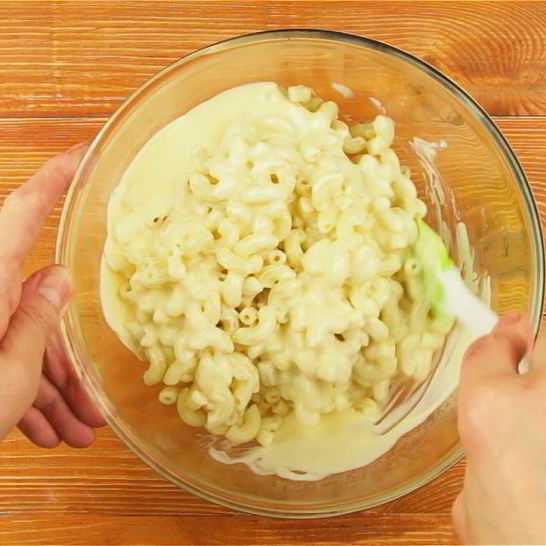 Рецепт макаронных маффинов