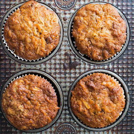 Рецепт морковного маффина
