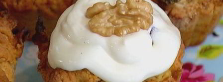 морковные маффины с грецкими орехами. Шаг 13