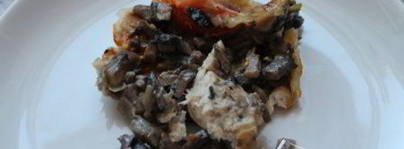 мясные маффины из куриного филе, грибов и сыра моцарелла. Шаг 7