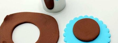 новогодние маффины с обезьянами. Шаг 3