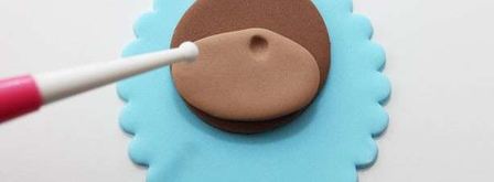 новогодние маффины с обезьянами. Шаг 5