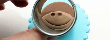 новогодние маффины с обезьянами. Шаг 6