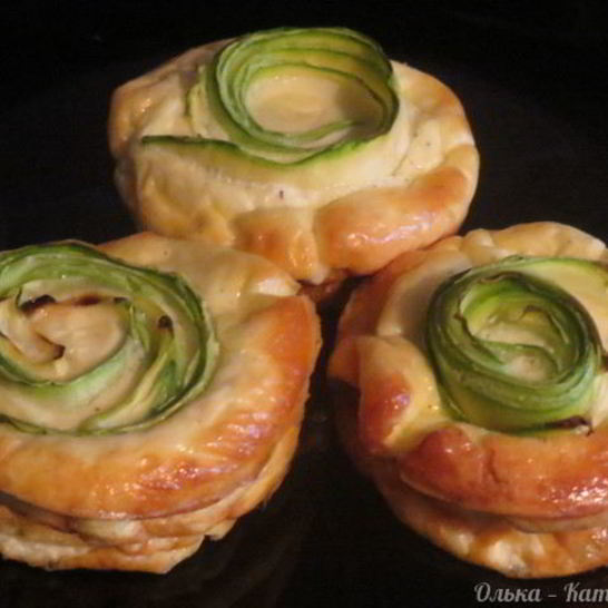 Рецепт омлетных маффинов с кабачком