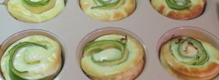 омлетные маффины с кабачком. Шаг 11