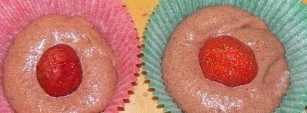 шоколадно-клубничные маффины. Шаг 5