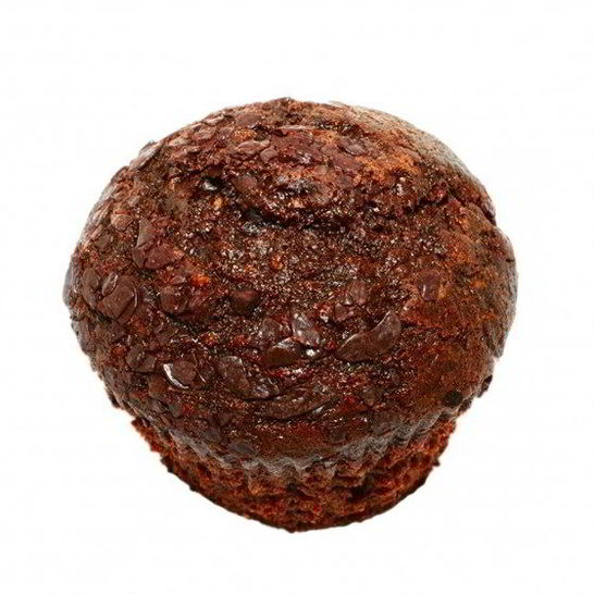 Рецепт шоколадных маффинов с шерри в лимонной глазури