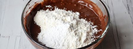 шоколадные маффины с творогом. Шаг 9