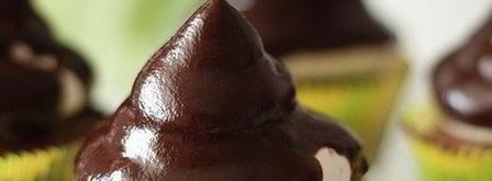 шоколадные маффины с зефирным кремом. Шаг 5