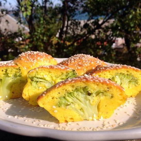 Рецепт творожно-сырных маффины с брокколи