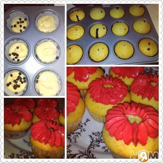 Рецепт ванильных маффинов