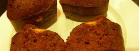 воздушные маффины из темного шоколада на пиве. Шаг 10