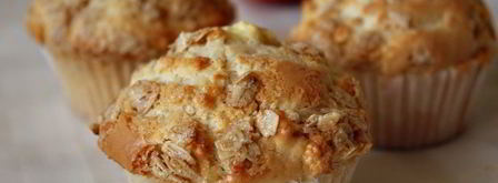 яблочные маффины с овсяной посыпкой. Шаг 6