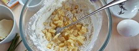 закусочные маффины с сыром и укропом. Шаг 11