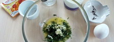 закусочные маффины с сыром и укропом. Шаг 13