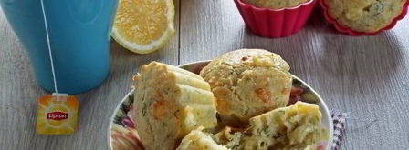 закусочные маффины с сыром и укропом. Шаг 23