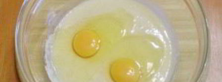 классический манник на кефире. Шаг 3