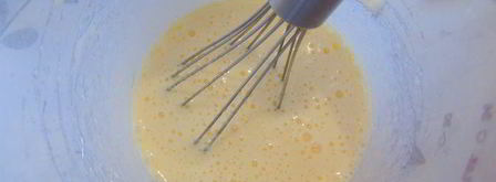 лимонный манник с виноградом. Шаг 3