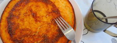 лимонный манник с виноградом. Шаг 5