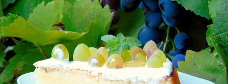 лимонный манник с виноградом. Шаг 8