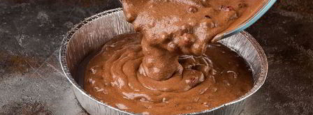 манник клюква в шоколаде. Шаг 6