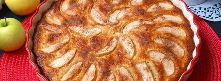 манник на молоке с яблоками. Шаг 11