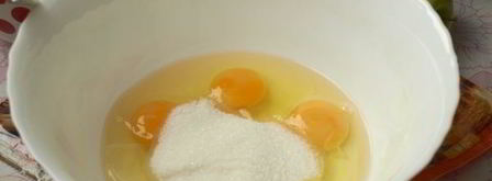 манник на молоке с яблоками. Шаг 4