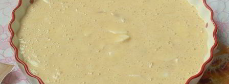 манник на молоке с яблоками. Шаг 9