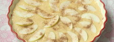 манник на молоке с яблоками. Шаг 10