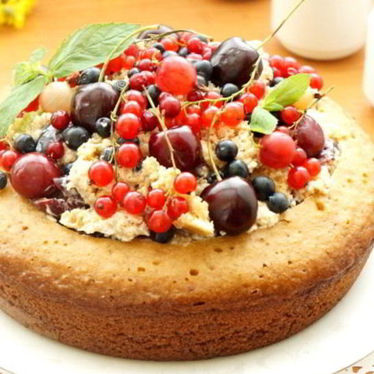 Рецепт манника по-летнему