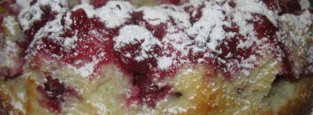 манник с вишней. Шаг 9