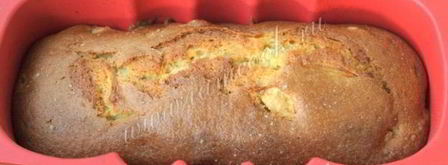 манник с яблоками на кефире. Шаг 10