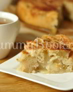 Манник с яблоками