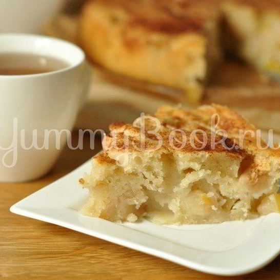 Рецепт манника с яблоками