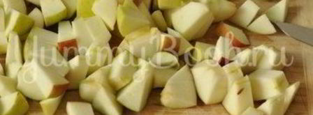 манник с яблоками. Шаг 2